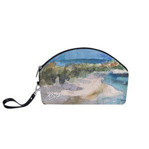 Tropical Curve Cosmetics Bag