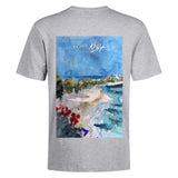 men's grey Caribbean t-shirt