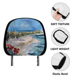 Car Caribbean Headrest Covers