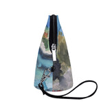 Tropical Curve Cosmetics Bag