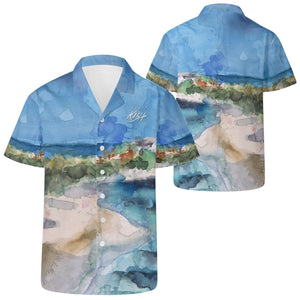 Men's Tropical Hawaiian-Style Shirt