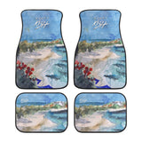 Caribbean Car Floor Mats - 4 Piece Set