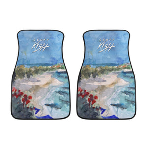 Caribbean Car Floor Mats - 4 Piece Set