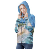 Women's Beach Zip Hoodie