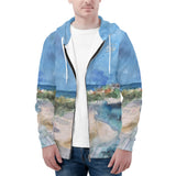Men's Beach Zip Hoodie