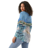 Women's Tropical Babydoll Top