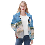 Women's Beach Zip Hoodie