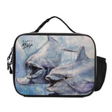 Dolphin Leather Lunch Bag