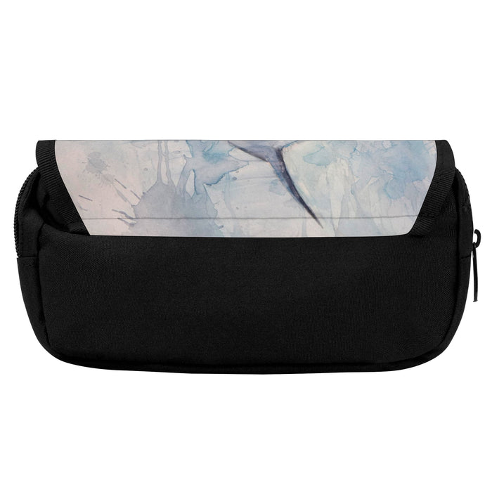 Double Layer Dolphin Pencil Case