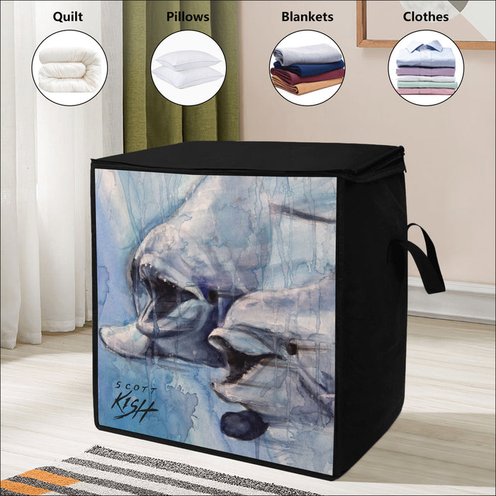 Dolphin Bedding Storage Bag