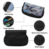 Double Layer Dolphin Pencil Case