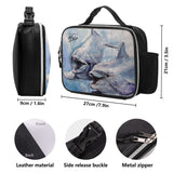 Dolphin Leather Lunch Bag