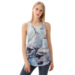 Women's Dolphin Tank Top
