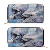 Dolphin Clutch Purse