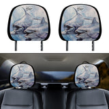 Dolphin Car Headrest Covers