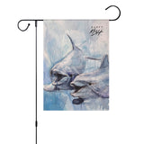Dolphin Garden Flags