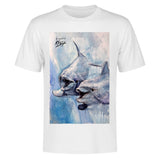 Scott Kish white dolphin t-shirt