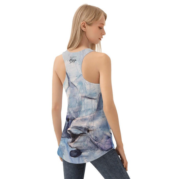 Women's Dolphin Tank Top
