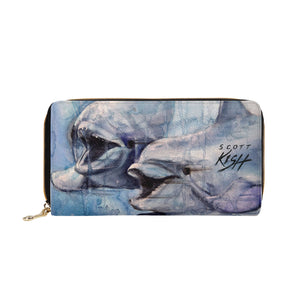 Dolphin Clutch Purse