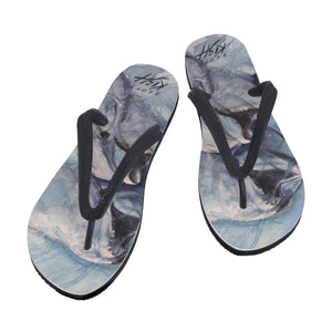 Women's Dolphin Flip Flops
