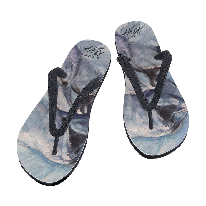 Women's Dolphin Flip Flops