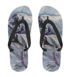 Women's Dolphin Flip Flops
