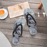 Men's Dolphin Flip Flops