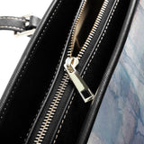 Leather Dolphin Tote Bag Purse