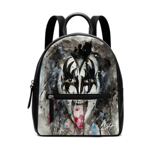 80's Rock Mini Leather Backpack