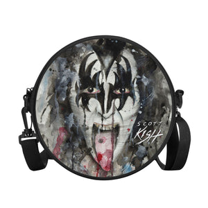 80's Rock Round Satchel Bag