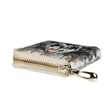 80's Rockstar Zipper Card Holder