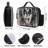 Leather 80's Rock Lunch Bag