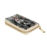 80's Rockstar Zipper Card Holder