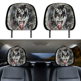 Car 80's Rockstar Headrest Covers
