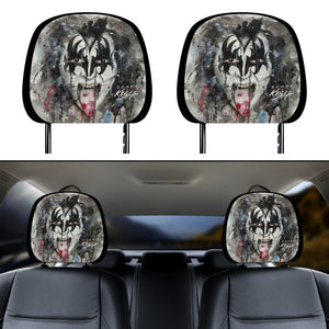 Car 80's Rockstar Headrest Covers