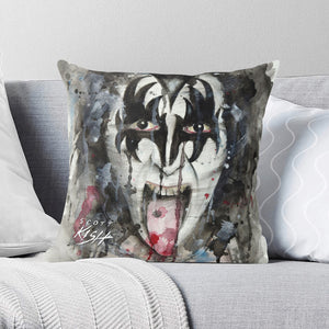 80's Rock Throw Pillow Cover
