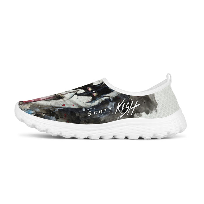 Women's 80's Rock Mesh Running Shoes