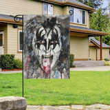 80's Rockstar Garden Flags