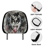 Car 80's Rockstar Headrest Covers