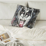 80's Rock Throw Pillow Cover
