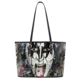 80's Rock Leather Tote Bag