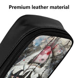 Leather 80's Rock Pencil Case