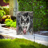 80's Rockstar Garden Flags
