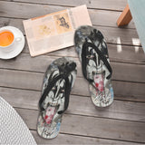 Women's 80's Rock Flip Flops