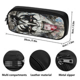 Leather 80's Rock Pencil Case
