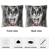80's Rock Throw Pillow Cover