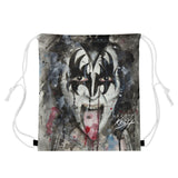 80's Rock Drawstring Bag