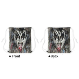 80's Rock Drawstring Bag