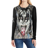 Women's 80's Rockstar Long Sleeve T-Shirt