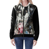 Women's 80's Rock Lightweight Zip Hoodie